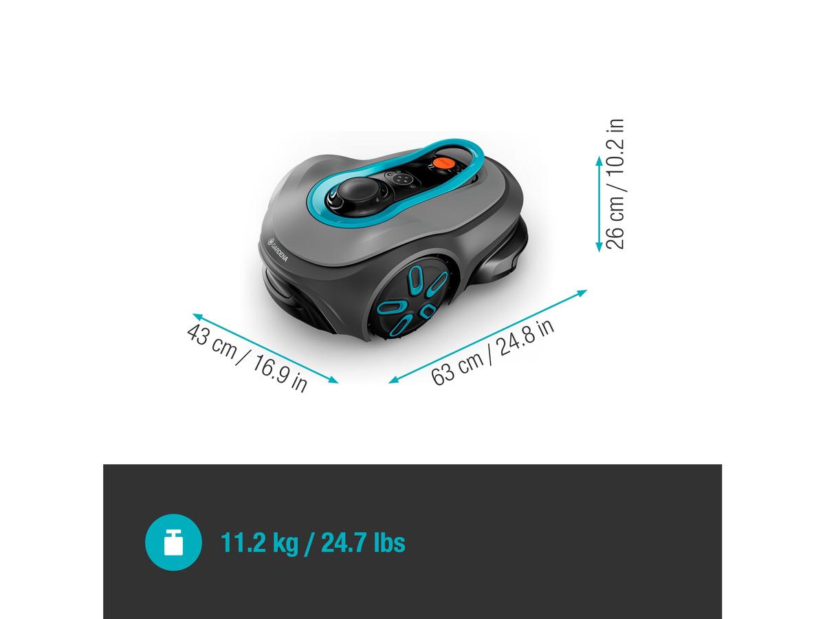 Gardena Smart Sileno Free 1200 Robotmaaier - Stil en Efficiënt - Inclusief App-bediening