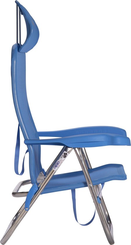 Crespo - Strandstoel - AL/205 - Compact - Blauw