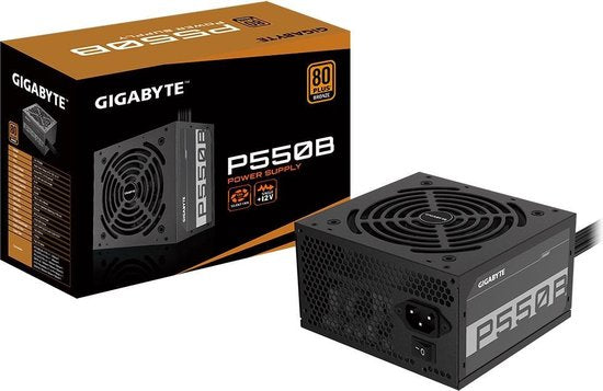 Gigabyte P550B 550W Pc-Voeding Met 80 Plus Energie-Efficiëntie