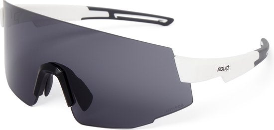AGU Vigor Bril Unisex - Wit- UV400 Lenzen - Anti Fog coating - 2 extra lenzen - Anti-allergeen Oorpootjes - Inclusief Opberghoes