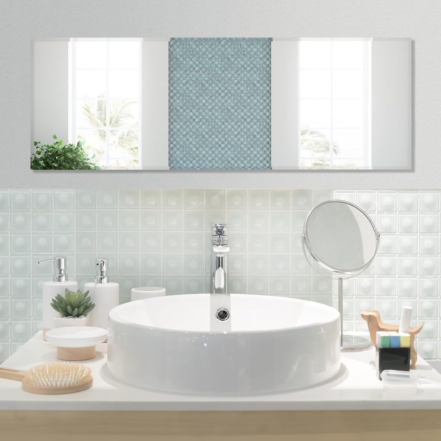 Coast Spiegel Rechthoekig - Geen Frame - 110 x 38 cm