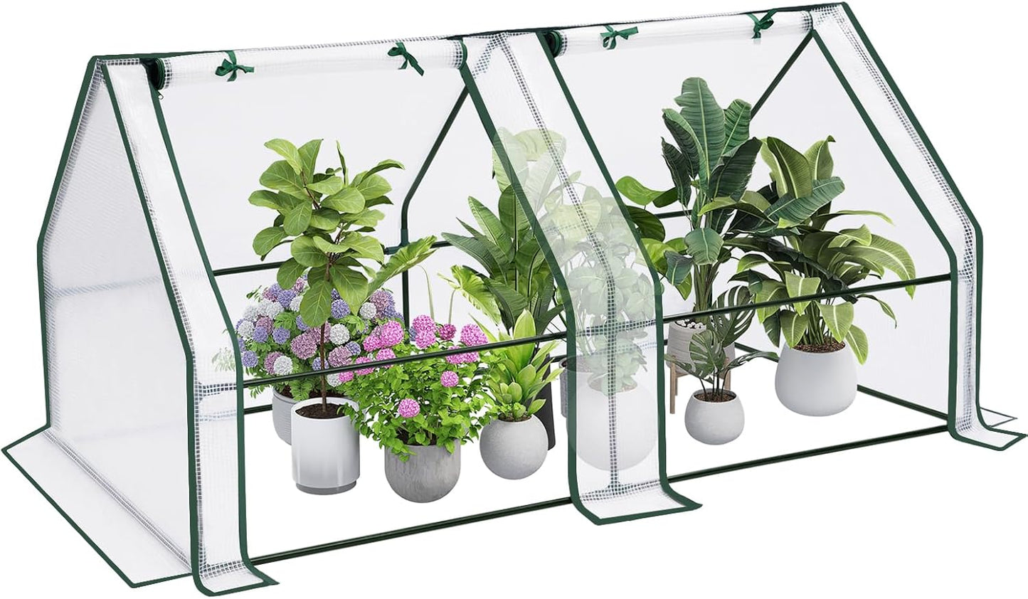 Woltu Foliekas - 180 x 90 x 90 cm - Transparant