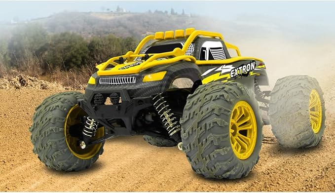 Jamara - Extron Junior Truggy - 4WD High-Speed RC Auto - Schaal 1:14 - Kunststof - Geel/Grijs