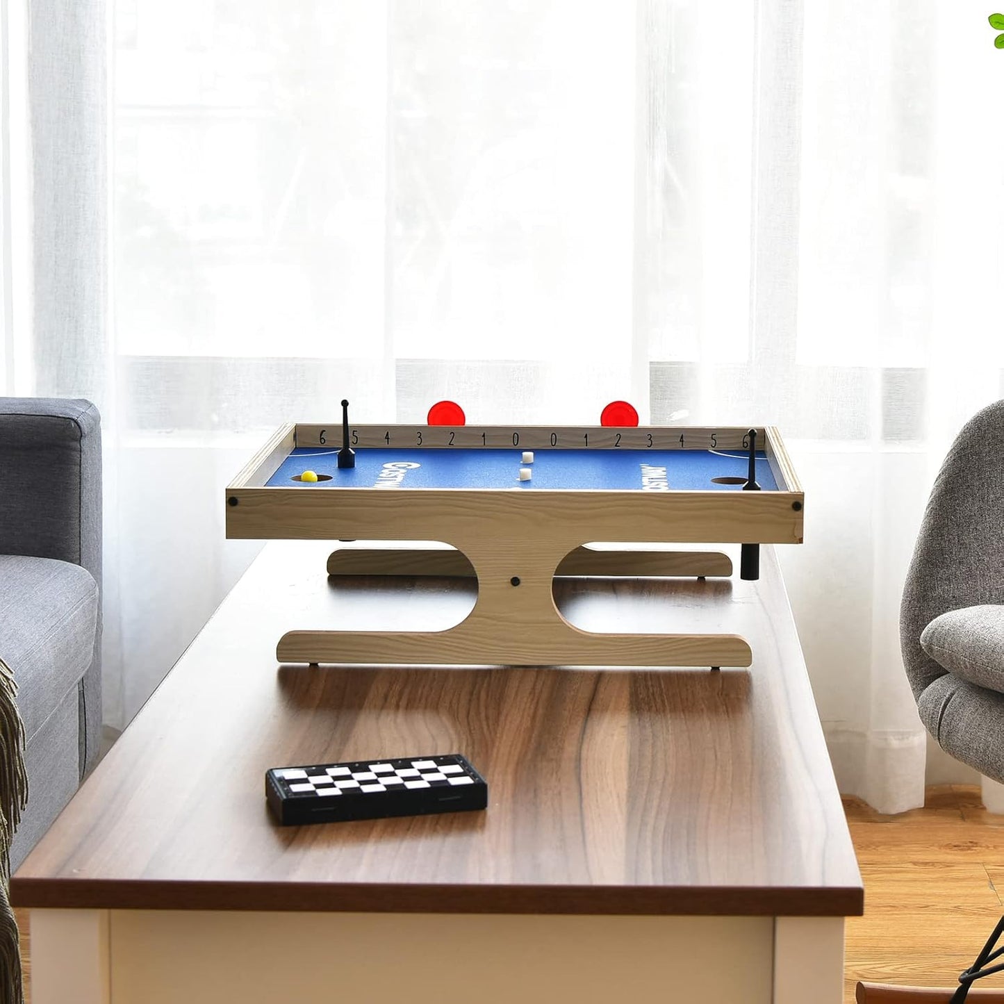 Magnetisch tafelspel - tafelvoetbal en airhockey