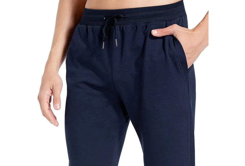 Milanoro Ultrazachte Joggingbroek - Katoenmix - Elastische Taille - 2 Zakken - Maat L -