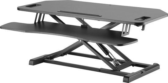 Bureau verhoger zit sta werkplek - ergonomisch hoogte verstelbaar bureau - 95 cm breed