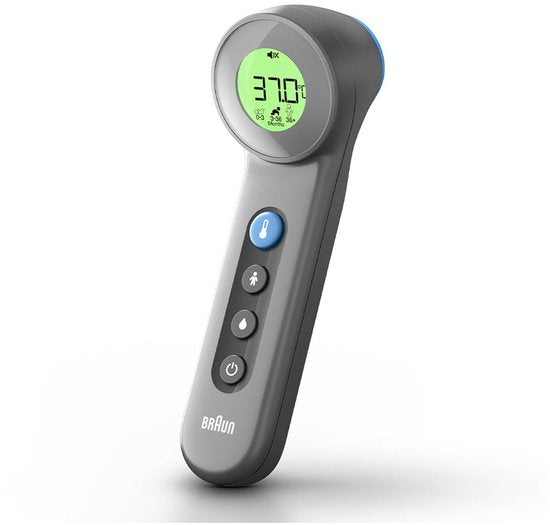 Braun BNT400B Age Precision Touch/No Touch Koortsthermometer Antraciet