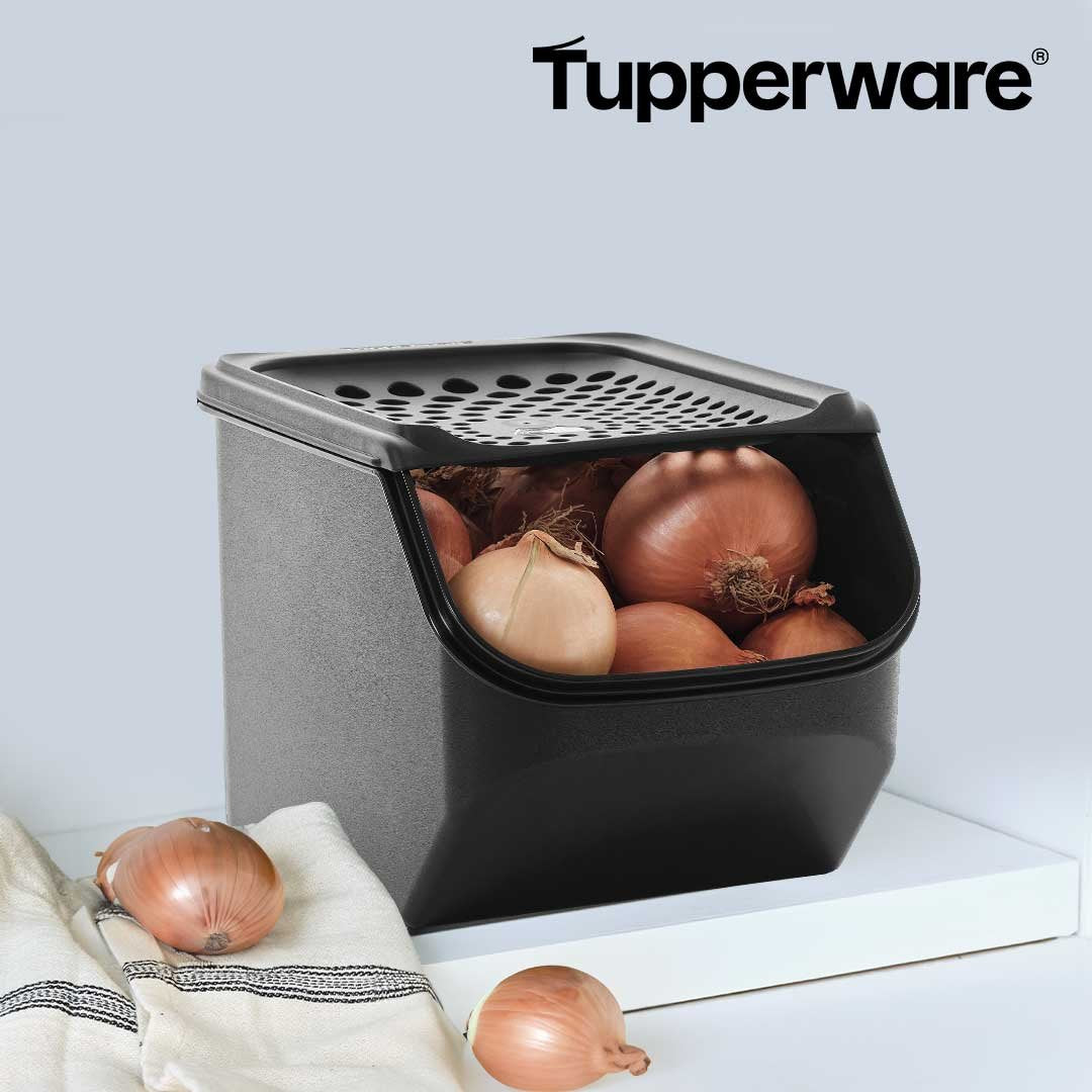 Tupperware Uiensmart Bewaarcontainer - Optimale Luchtcirculatie - Stapelbaar Ontwerp - Vaatwasserbestendig