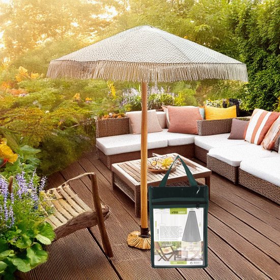 Pro Garden - Afdekhoes voor parasol - 175 x 28 x 50 cm