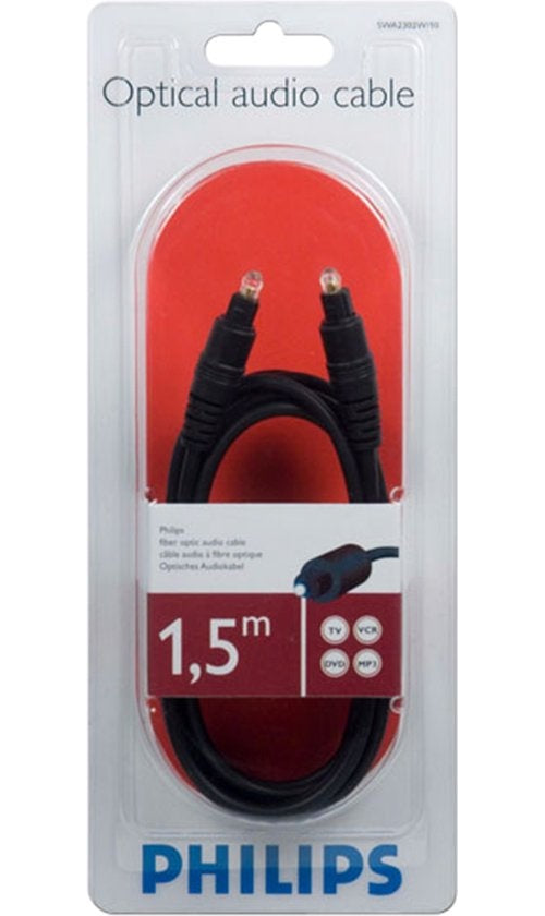 Philips SWA2302 - Optische Kabel - 1.5 meter