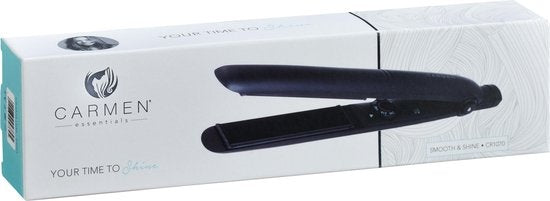 Carmen CR1070 - Stijltang - Zwart - Fast heat functie