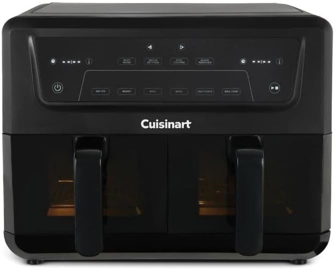 Cuisinart XXL Airfryer 10,4L – Dubbele Lade 2 x 5,2L – 2400W – PFAS-vrij