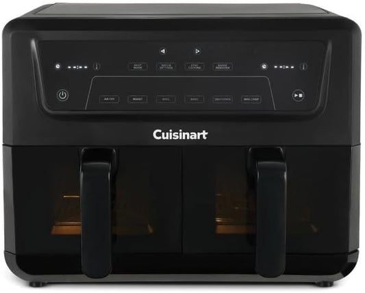 Cuisinart XXL Airfryer 10,4L – Dubbele Lade 2 x 5,2L – 2400W – PFAS-vrij