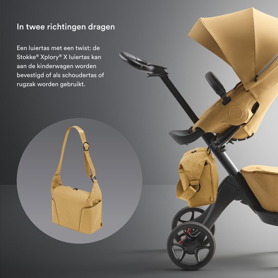 Stokke Xplory X verzorgingstas Golden Yellow