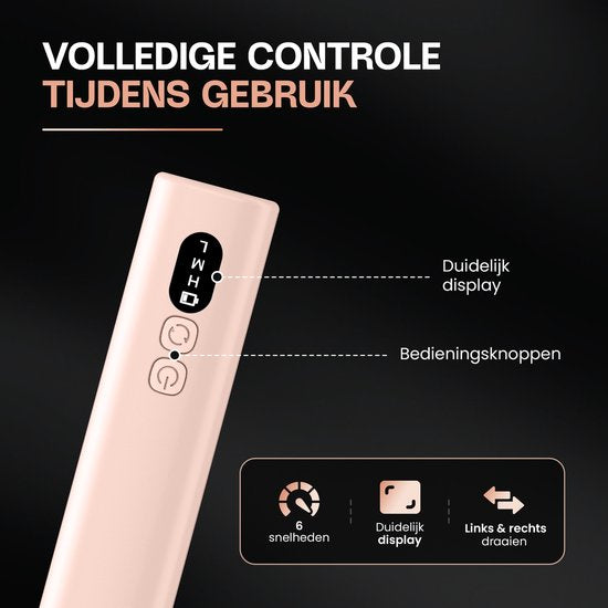 Beeperfect® Elektrische Eeltverwijderaar Pro - Voetvijl - Eeltvijl - 60 Eeltschijven en 20 Schuurrollen - Met Oplaadstation