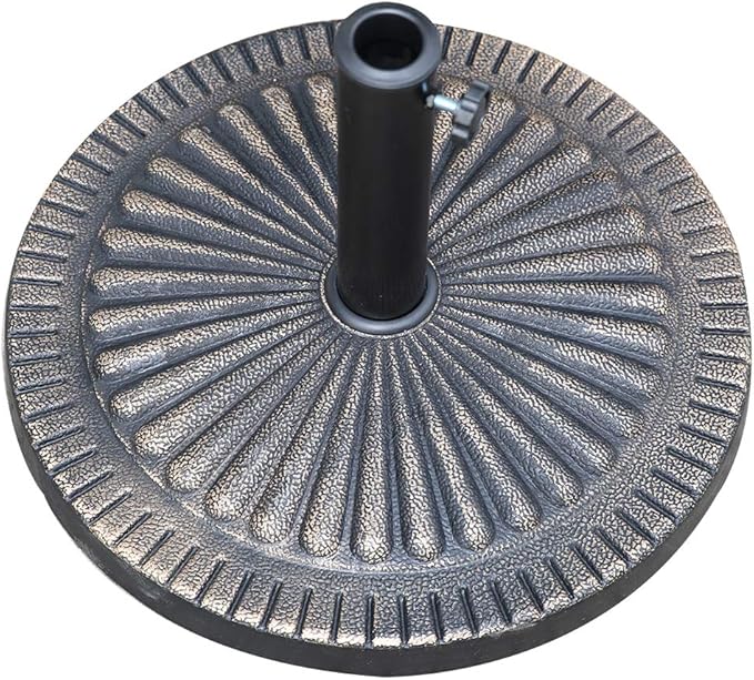 Angel Living Parasolvoet - 14kg - Ø49cm - Brons - Polyresin/Staal