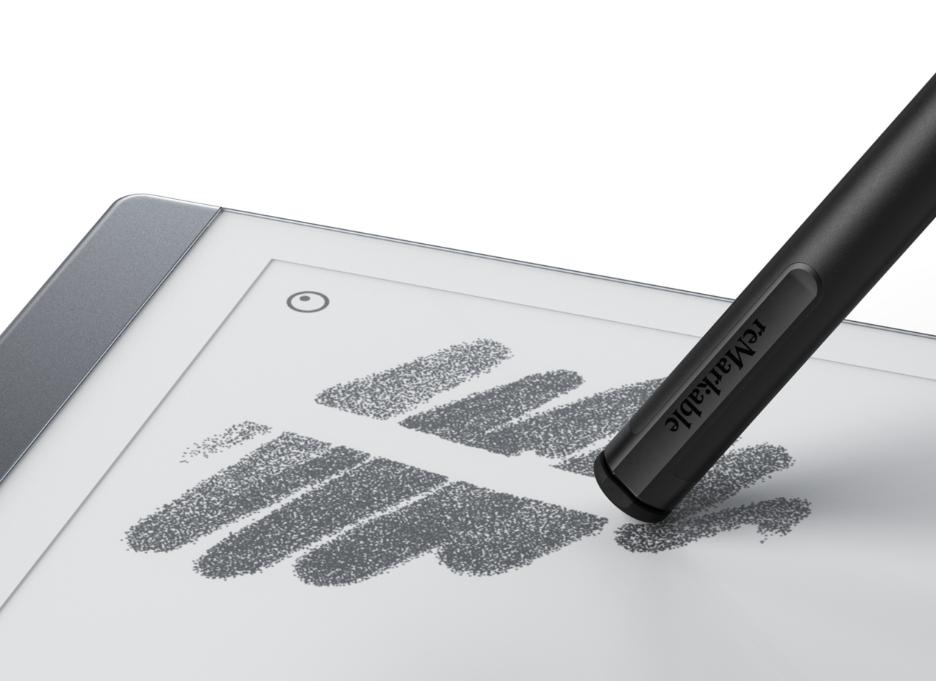 reMarkable Marker Plus stylus zwart – met gum – EMR pen – 4096 drukniveaus – inclusief 9 vervangbare punten