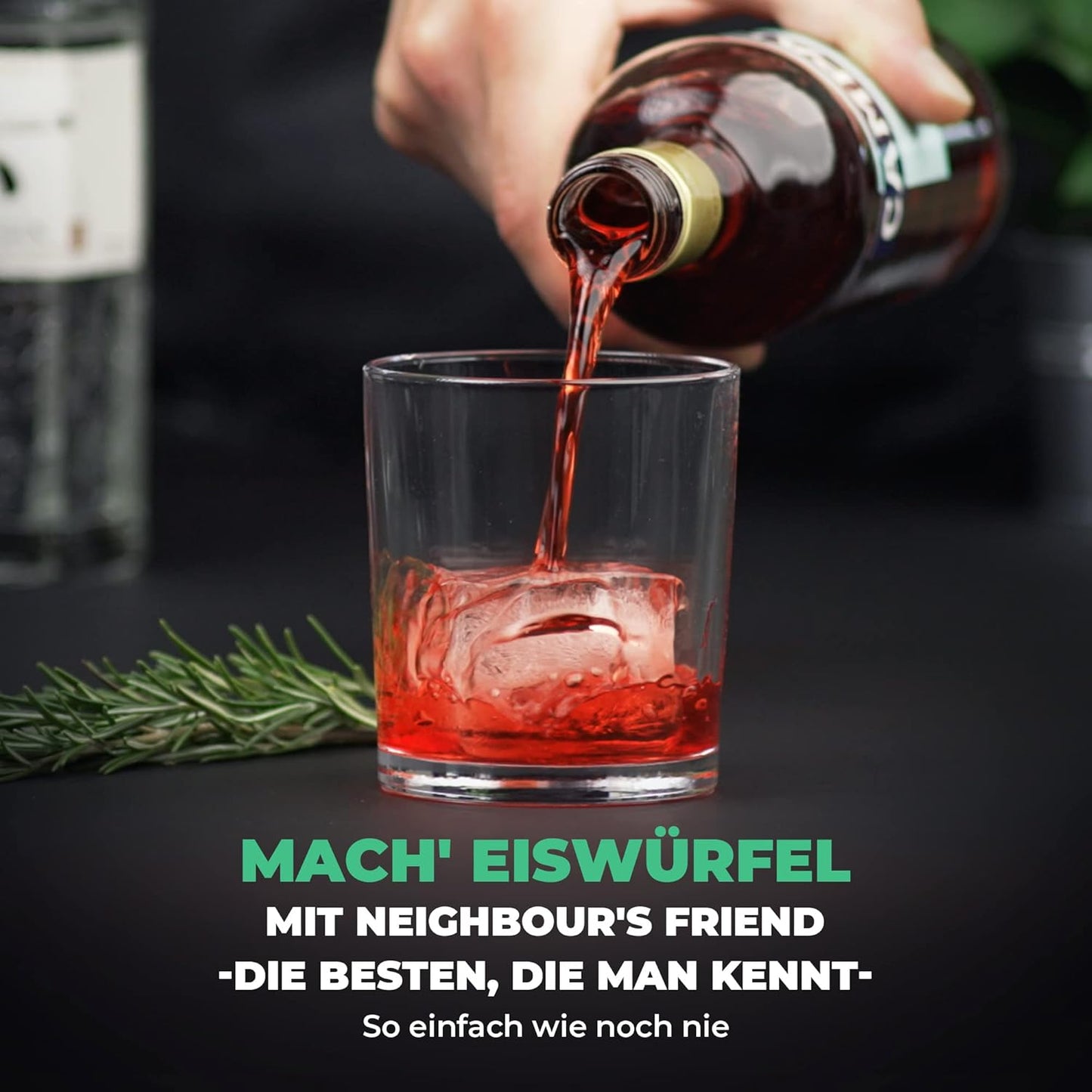 Grote ijsklontjesvorm 2-pack - XXL ijsblokjes Platinasiliconen voor ultiem genot - grote ijsblokjesvorm voor cocktails