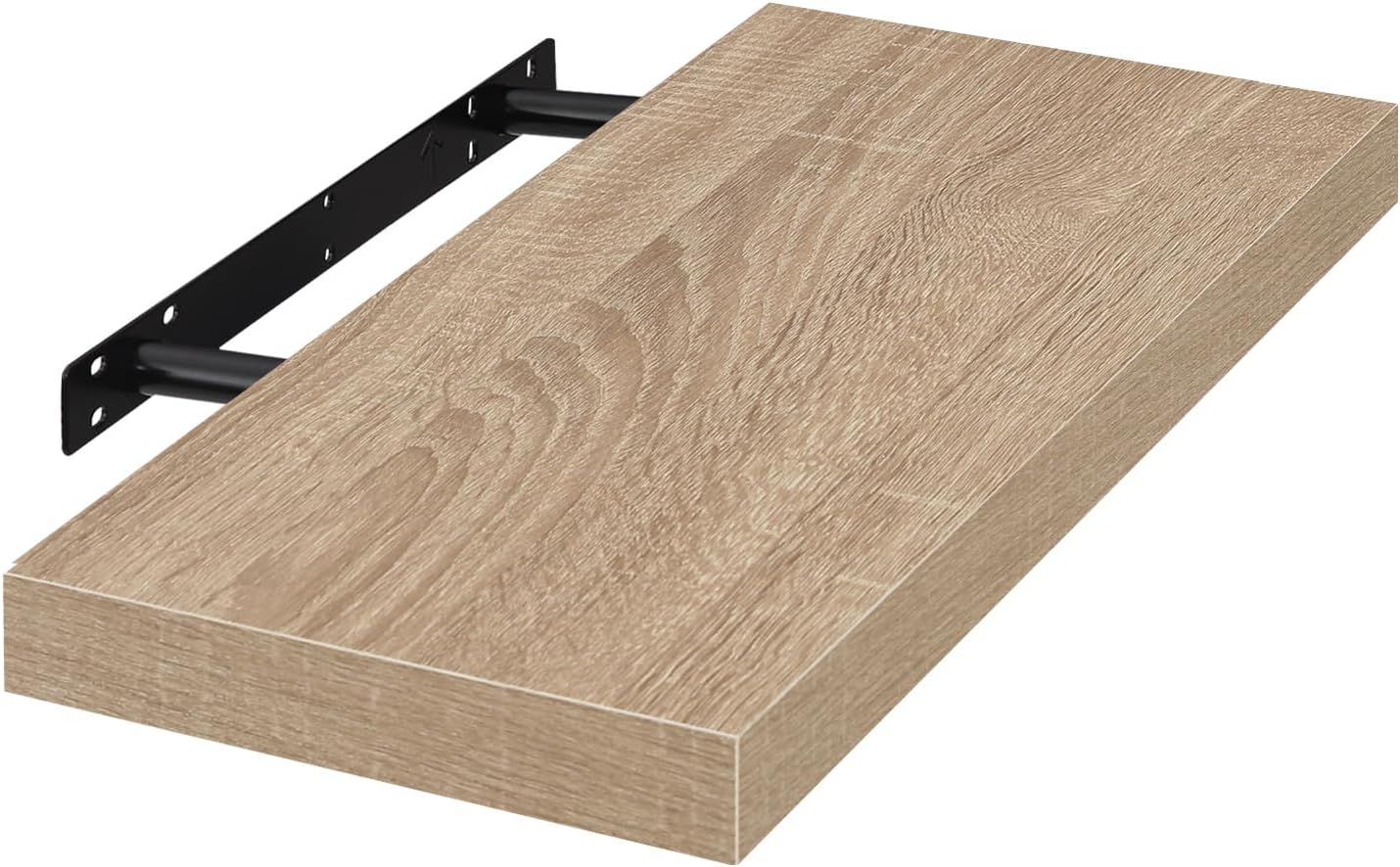 Eugad Wandplank 40 x 22,9 x 3,8 cm Eiken - Zwevende Houten Plank Retro Design