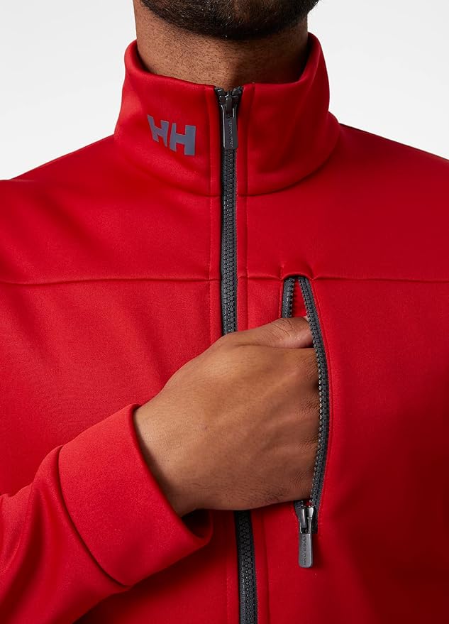 Helly Hansen Crew Fleecejack - Heren - Rood - 2XL