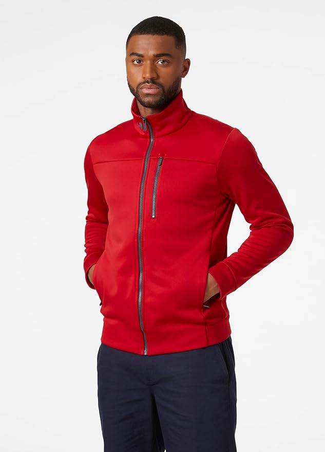 Helly Hansen Crew Fleecejack - Heren - Rood - 2XL