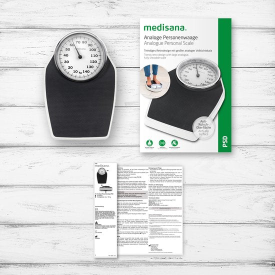 medisana PSD - Analoge Personenweegschaal