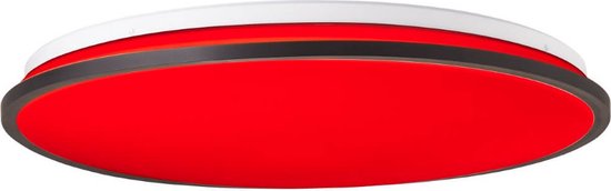 Brilliant Heida Plafondlamp – Ø 49 cm – LED Ingebouwd – Dimbaar & RGB – Zwart