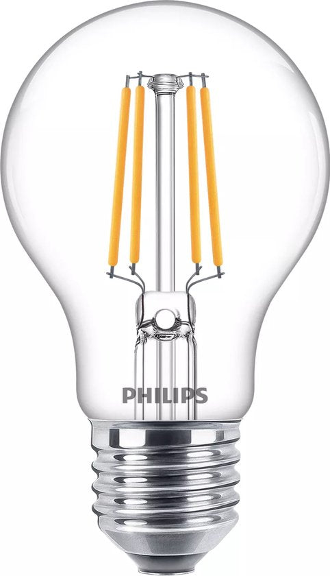 Philips LED Classic E27 Lamp Helder - 2700K - 470 lm - Niet Dimbaar