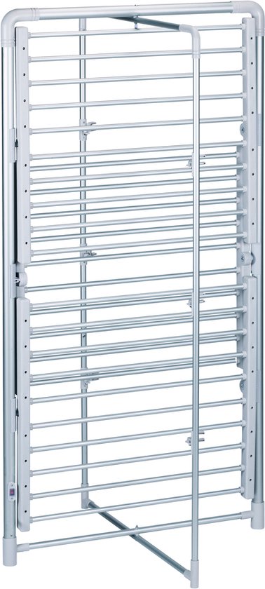 Dirt Devil Elektrisch Droogrek met Verwarming – Droogtoren 230W - Staand Wasrek 21m Droogruimte - IP22 Waterbestendig - 73 x 144 x 68 cm - Aluminium