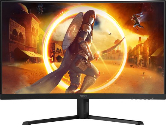 AOC CQ32G4VE - QHD Gebogen Gaming Monitor - 180hz - 32 inch