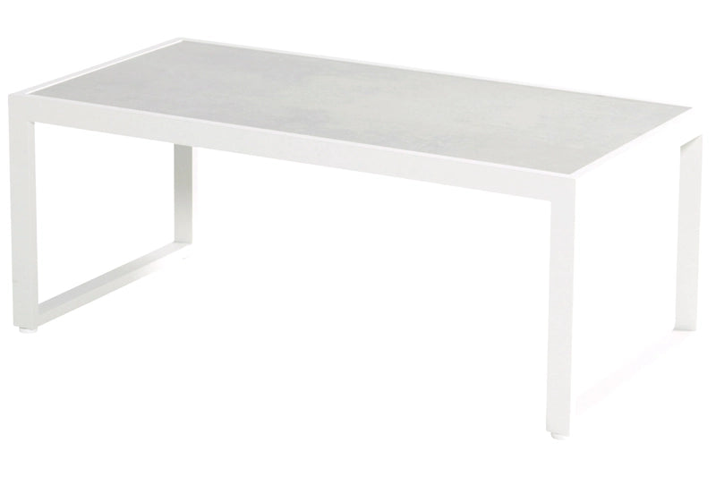 Hartman Tuintafel Notre Dame - Keramische Plaat - 65 x 50 x 125 cm - Wit