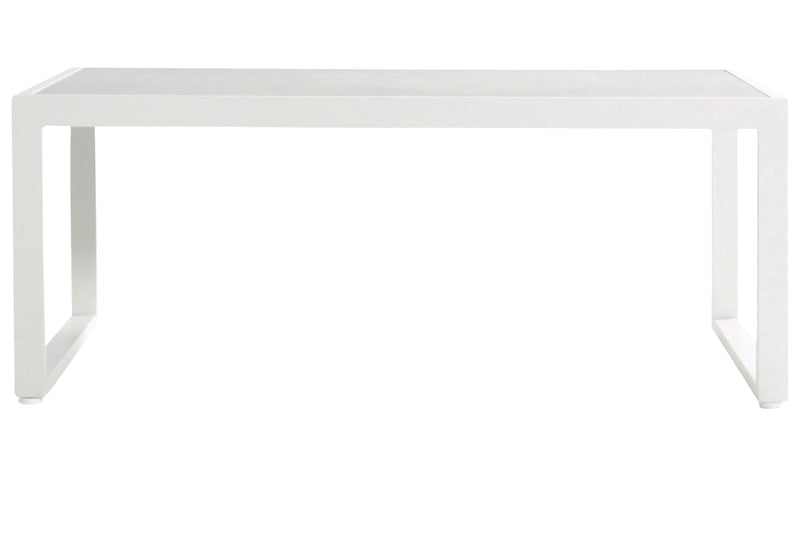 Hartman Tuintafel Notre Dame - Keramische Plaat - 65 x 50 x 125 cm - Wit