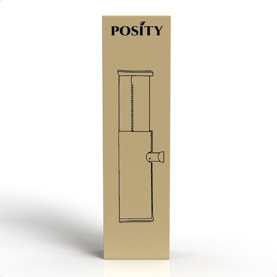 Posity Ladeverdeler - Verstelbaar & Uitschuifbaar - 4 Stuks - Lade Organizer - 38-54 cm - Voor Keuken, Slaapkamer & Kleding - Kunststof - Wit