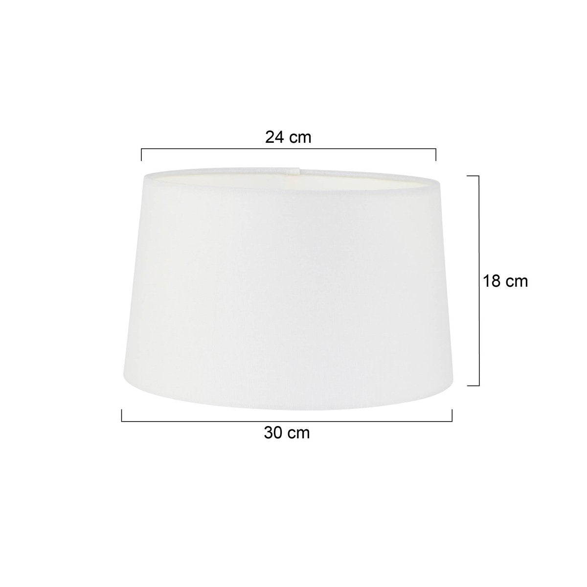 Lampkap Mexlite Gramineus - Wit