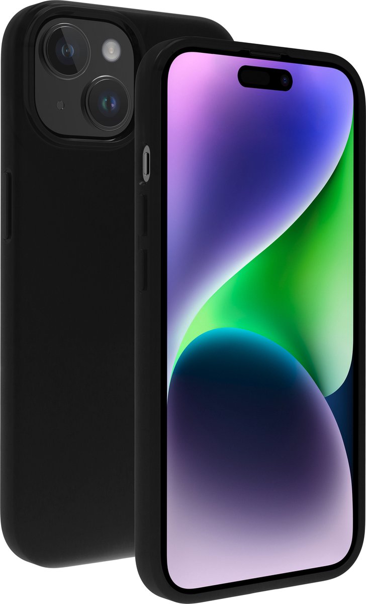 BeHello – iPhone 15 – MagSafe Hoesje Soft Touch – Zwart