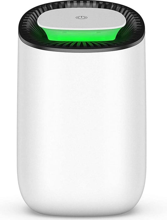 Strex Luchtontvochtiger – Stil & Compact – 600 ml/dag – Voor Huis, Slaapkamer & Kantoor - Wit