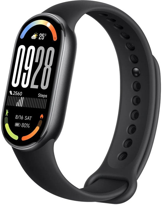 Xiaomi Smart Band 10 - 1,72-inch AMOLED - 150+ sportmodi - 21 dagen batterij - Zwart