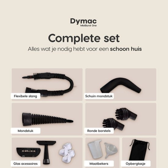 Dymac MistBurst One - Handstoomreiniger - 450ML