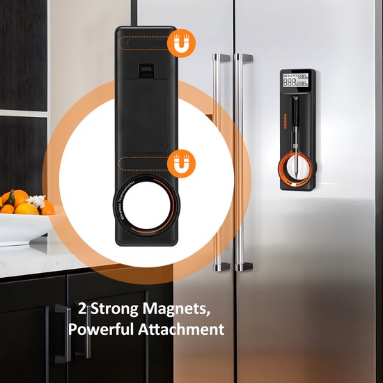 INKBIRD Bluetooth Draadloze Vlees Thermometer nieuw model 2025 Ultradunne 5 mm Sonde