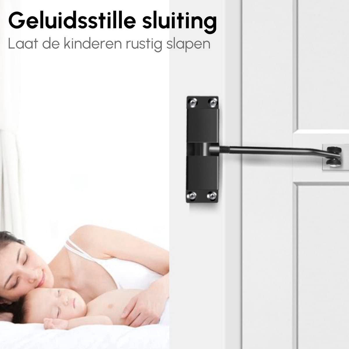 Gtrise Deurdranger - Binnen en Buiten - tot 40 kg - Gerecycled Aluminium