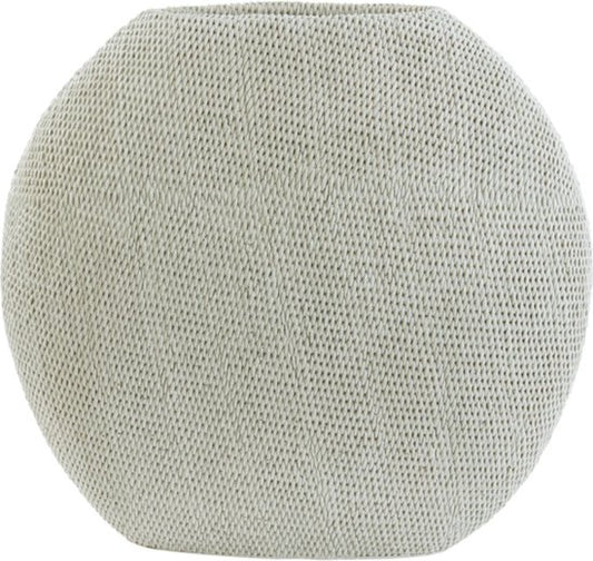 Light & Living Vaas Mashaba - Zand - 50x20.5x45.5cm - Kunststof - Modern - Bloemenvaas - Woondecoratie - Decoratieve vaas voor woonkamer of slaapkamer