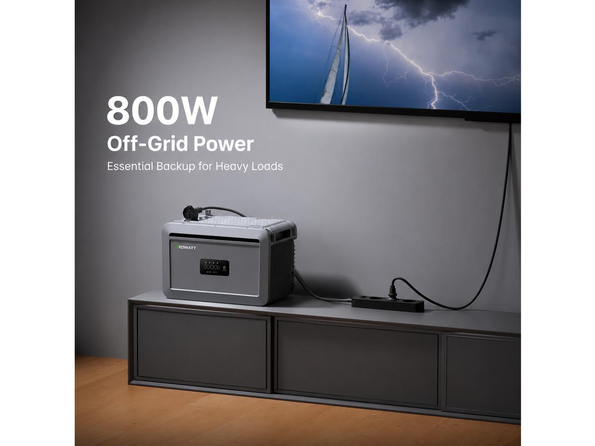 Growatt Nexa 2000 Thuisbatterij - Uitbreidingsmogelijkheid - Compact Design