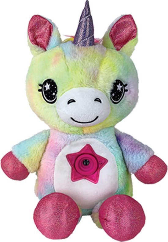StarBelly Dream Lites - Regenboog Eenhoorn - knuffel - Sterrenprojector - Nachtlampje - Kinderen