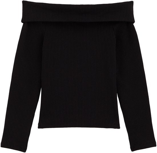WE Fashion Meisjes off-shoulder top - Maat 10 jaar