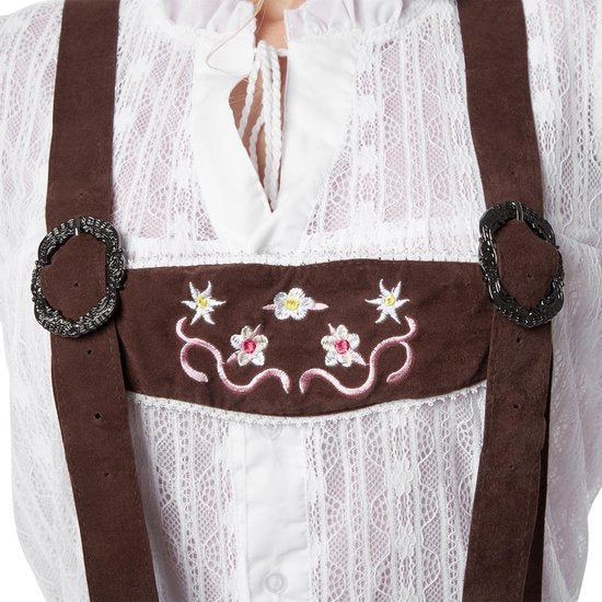 Dressforfun Lederhose Alpsee M - verkleedkleding kostuum halloween verkleden feestkleding carnavalskleding carnaval feestkledij partykleding - 302806