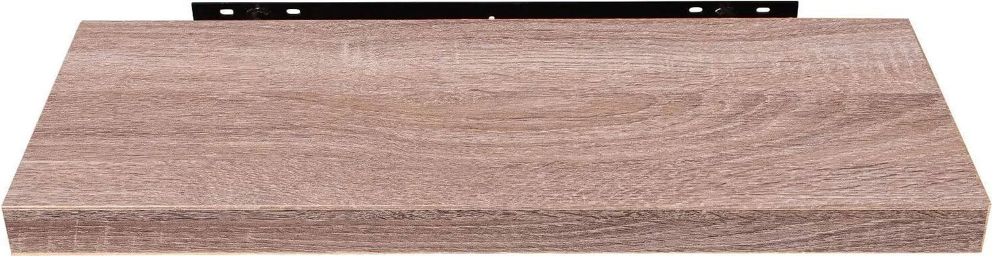 Eugad Wandplank - Hout - Eiken - Max. 10 kg - 100 x 23 x 4 cm