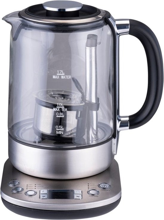 Alpina RVS Waterkoker - 1,7 L - 2200W - Zilver - 230V