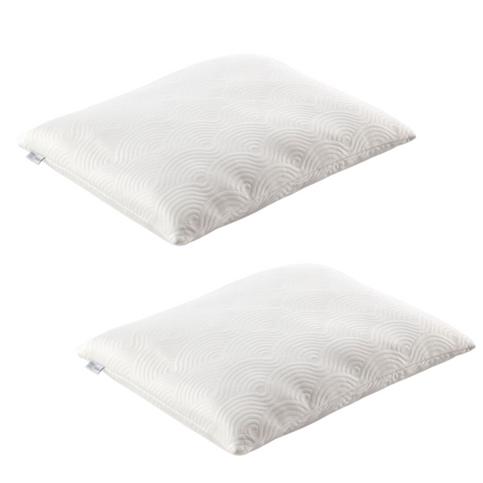 TEMPUR - Set Van 2x ONE Hug Pillow - Ergonomische Kussens - 60 x 50 cm - Wit
