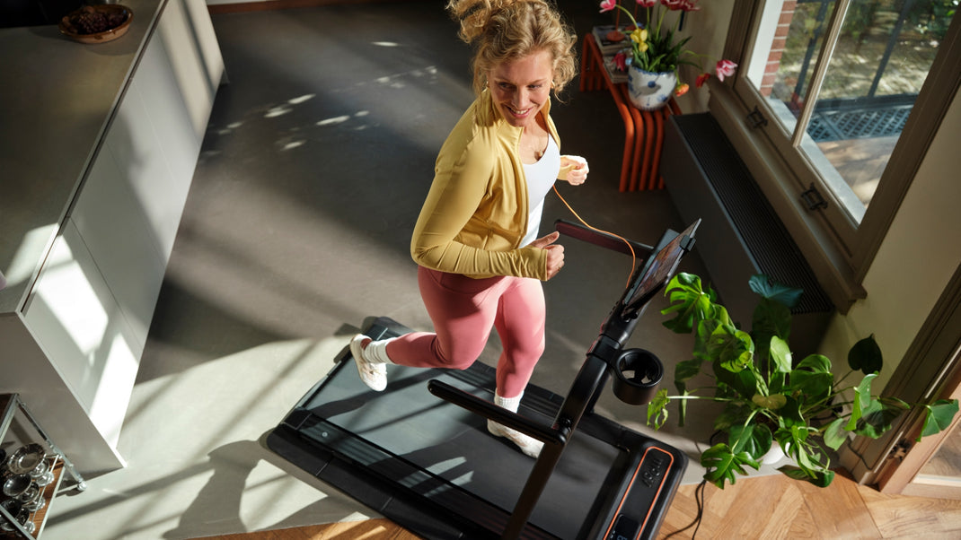 Moov Walk Plus Loopband - Walking Pad - Automatische Hellingshoek - 15% - Dubbel Display - <50 dB