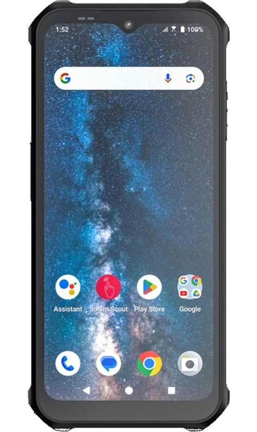 Sonim XP400 - 5G smartphone dual-SIM - RAM 6 GB intern geheugen 128 GB - microSD-slot - 6,5" - 720 x 1612 pixels - 2x achtercamera's 50 MP, 5 MP - frontcamera 8 MP